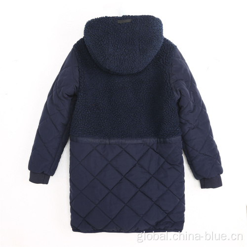 Girls Jackets Girl's long warm winter jacket Factory